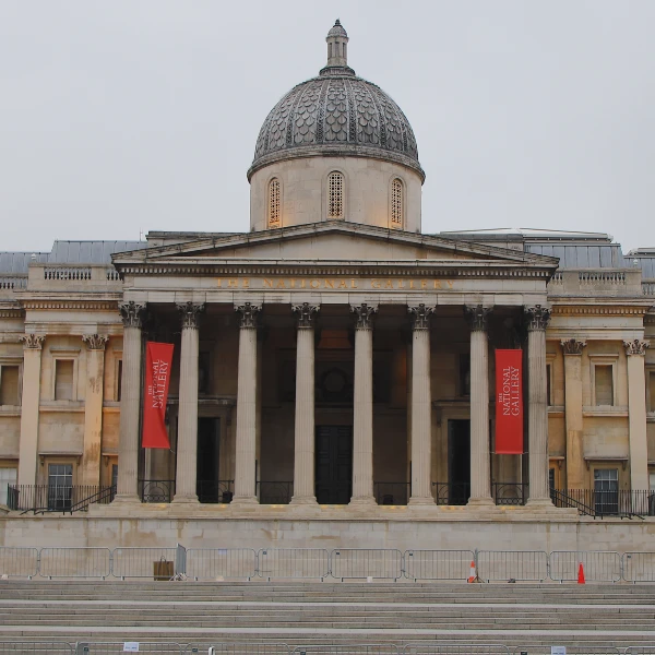 Главное здание Лондонской Национальной Галереи.