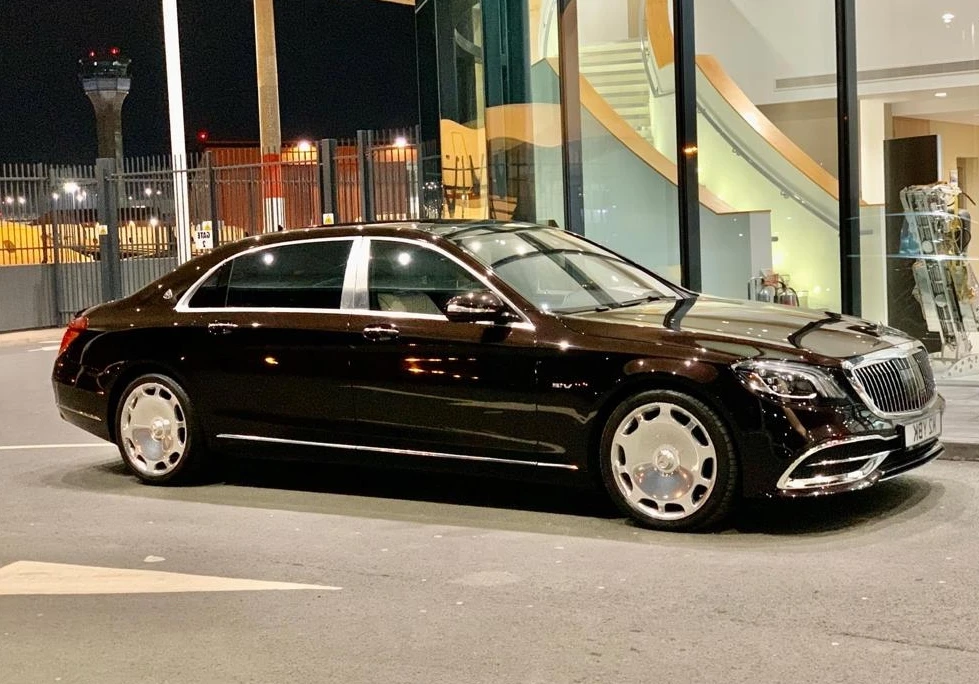 Maybach в Лондоне.