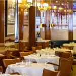 Интерьеры Итальянского ресторана Чиприани в Лондоне.